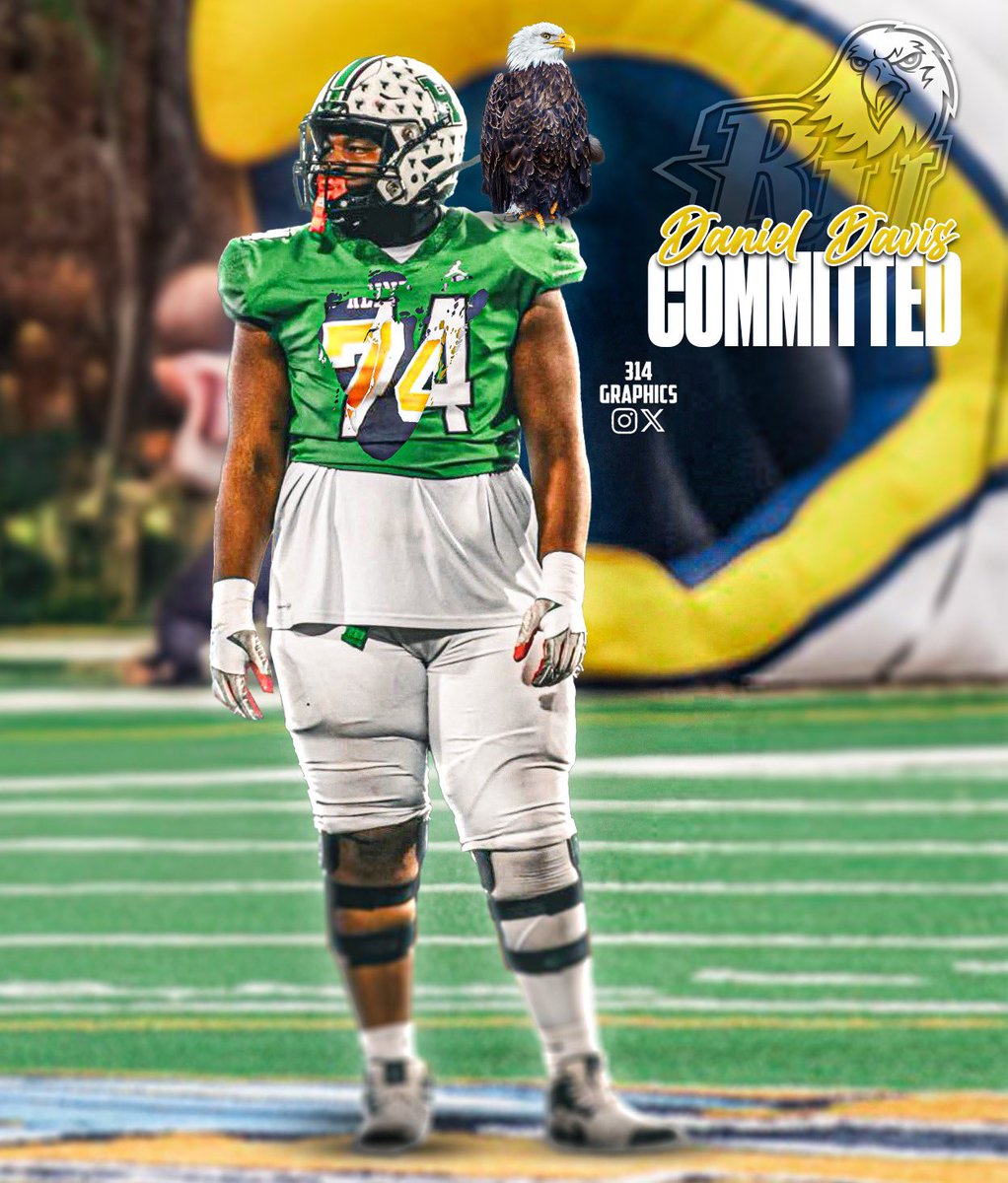 Blessed to announce my commitment to Reinhardt University 🦅 <a href="/Coach_JMiller/">James Miller</a> <a href="/CoachHennes/">Tyler Hennes</a> <a href="/ReinhardtFB/">Reinhardt Football</a> <a href="/caprewett/">Chris Prewett</a> <a href="/CarlisleFunk/">Patrick Carlisle</a> <a href="/RonnieJankovich/">Ronnie Jankovich</a> @RoswellHornetFB