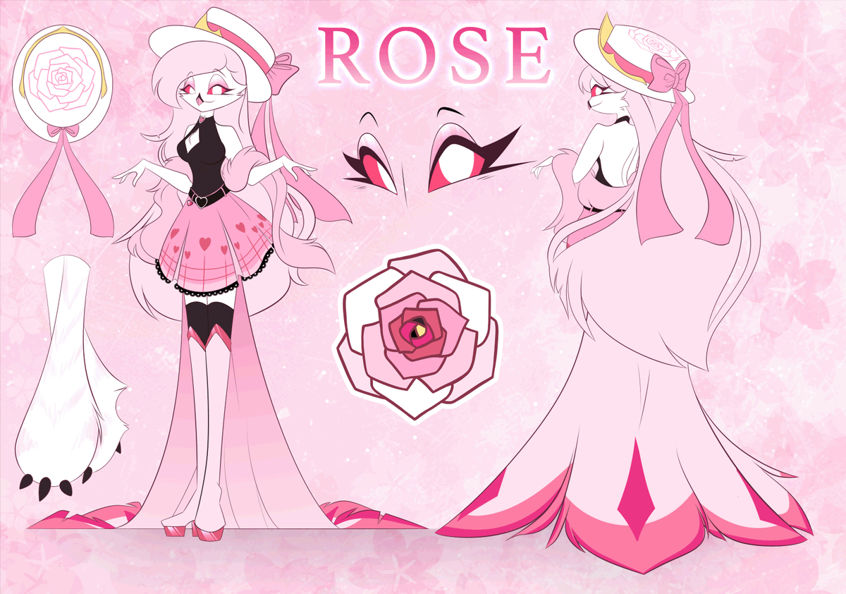 Caelichii's tweet image. Flatcolour Ref Sheet!
#HelluvaBoss #HelluvaBossArt #HelluvaBossAdoptable

Original design by Dazelvel on TH
Art and redesign bits by Caelichii [me]