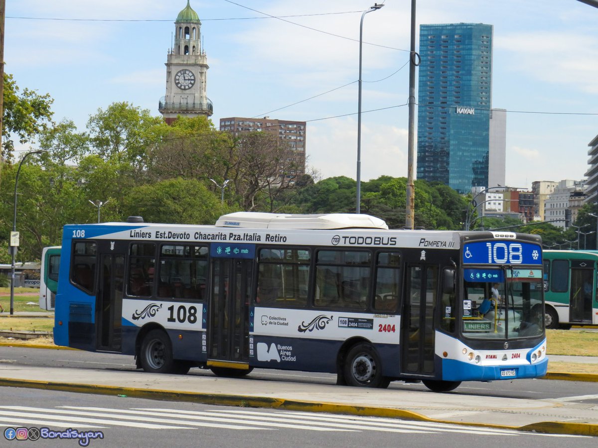 BondisYan's tweet photo. 2404 de la #linea108 con el ploteo de la Ciudad... https://t.co/G5i8J8Ihny