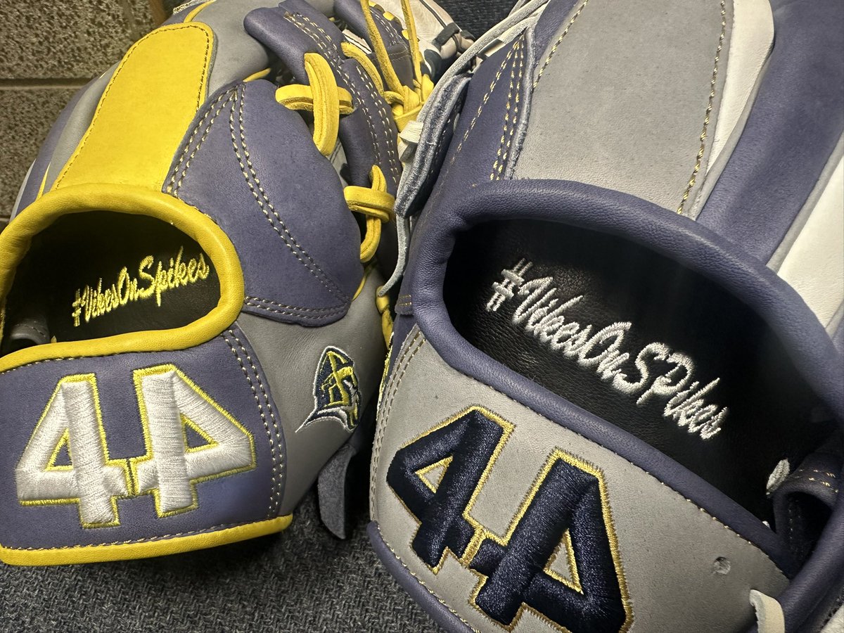 New leather has arrived!!!  Augustana Softball <a href="/44ProCustom/">44 Pro</a> glove reveals coming soon!!! Stay tuned! #VikesOnSpikes <a href="/augieathletics/">Augustana Vikings</a>