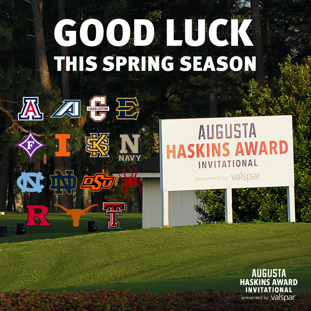 Spring season starts next week! Best of luck to everyone and see you in a few short months!!