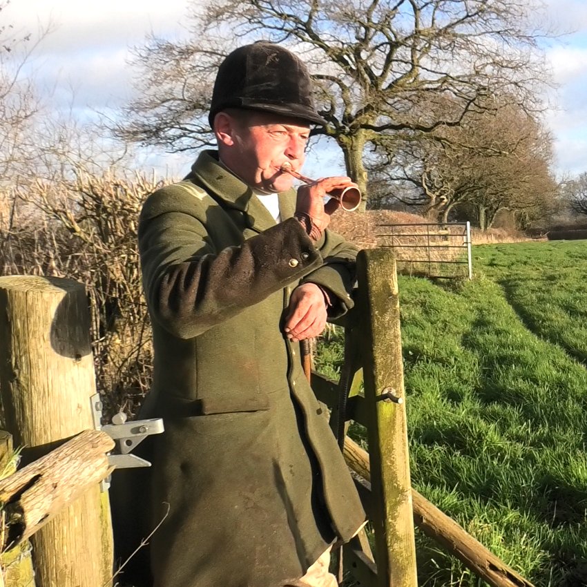 EVIL - George Pierce, the BSV huntsman who rode into a sab on Monday breaking her toe, walked up to the same sab today and stamped on her foot! He'd been caught on private land with hounds marking a fox to ground in a sett. Luckily he got the uninjured foot, but what a lowlife!