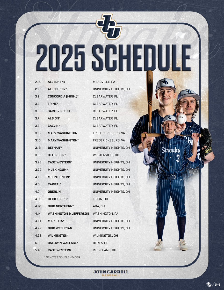 John Carroll Baseball tweet media