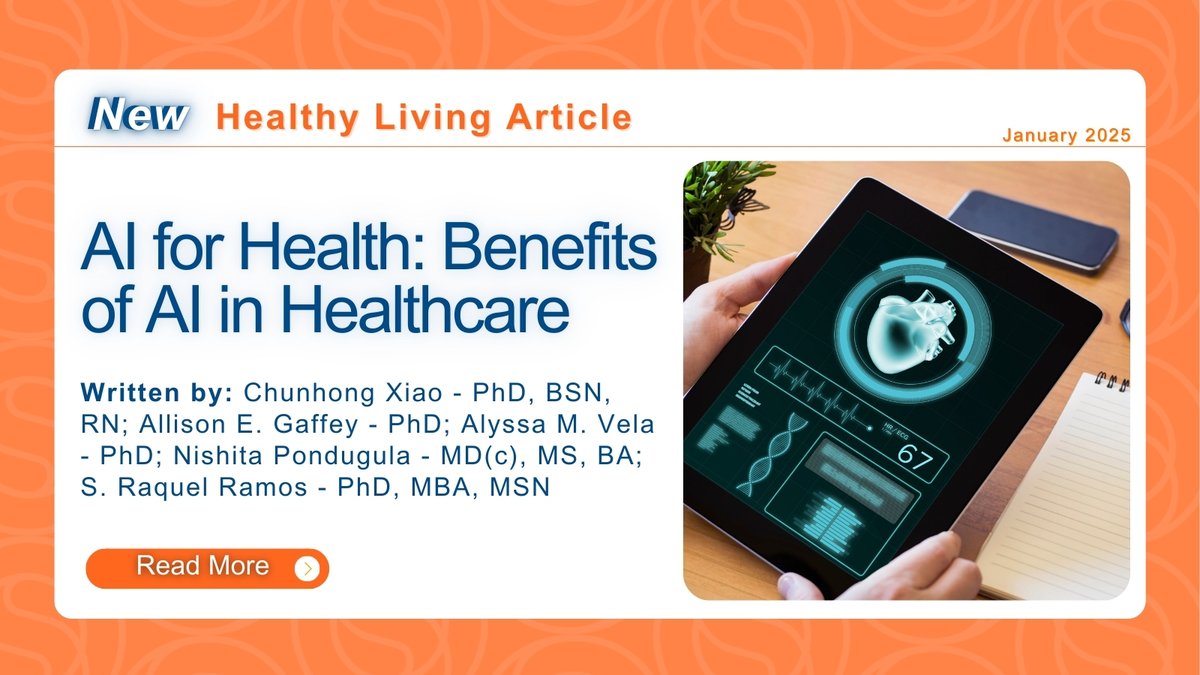 BehavioralMed's tweet photo. AI is everywhere, influencing how we shop, communicate, and care for ourselves. What is AI, and how can it help you live healthier? SBM's new #HealthyLiving article explains AI and offers tips for supporting your health.

Click to read more: ➡️ https://t.co/gudtYSdt7l #AIHealth https://t.co/rxy8HRTr0w