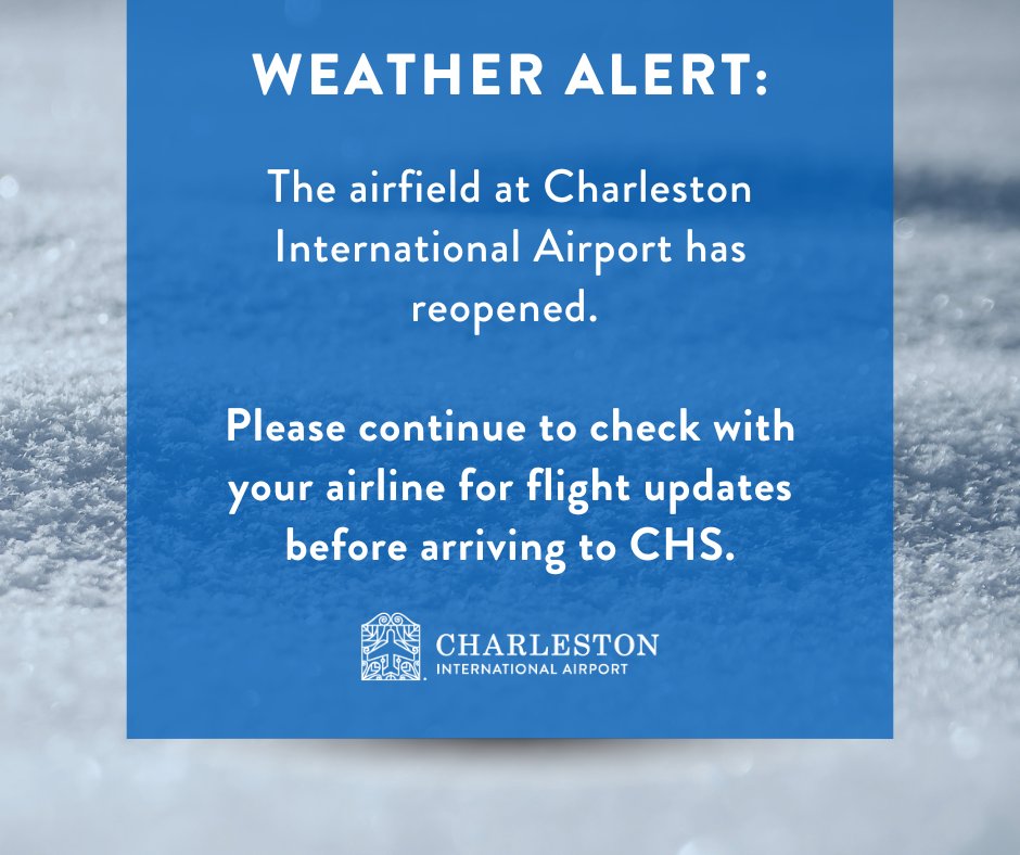 Charleston International Airport tweet media