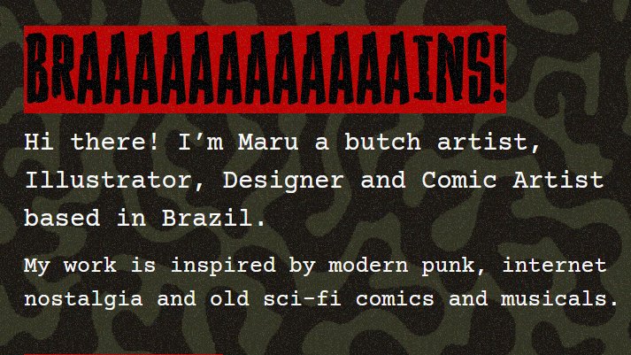 MANIFESTO6X's tweet image. Heya! I'm Maru, a butch anthro-focused artist! Here are my links!
🩸Prices and Portfolio: maruzumbi.com.br
🩸Patreon : patreon.com/c/maruzumbi
🩸Toyhouse: toyhou.se/maruzumbi