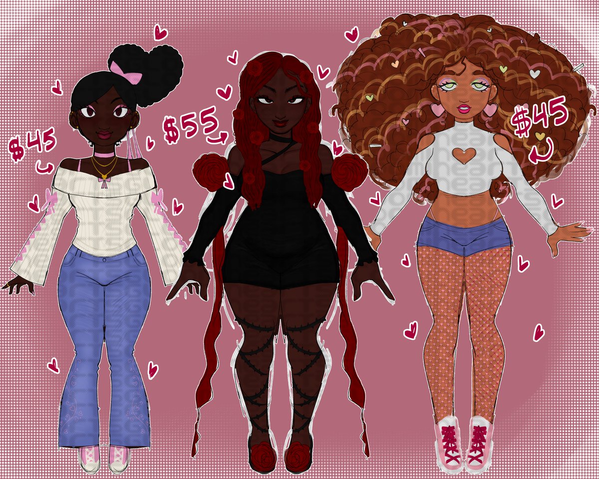 GloomiHearts's tweet photo. valentines day themed adopts DM if interested https://t.co/vmlzxF7qWR