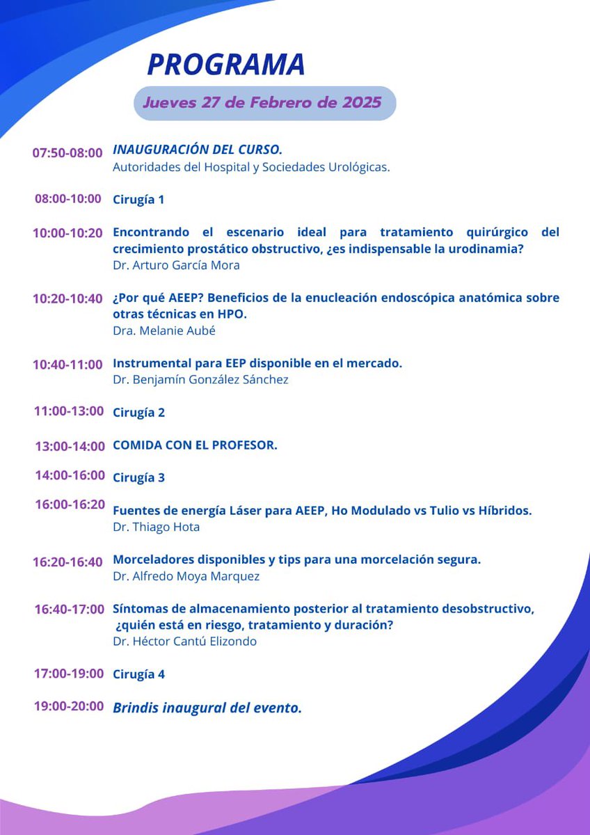 endohugologo's tweet image. @Moser_DanielC @ThiagoHotaUro @MelAubeMD @FullaJuan @urologorios @urosasnava @davidamperez86 @GSBenC @DrClovis @moyalfredo @CONAMEU1 @colmexuro @smumexico @CAU_URO @ResidentesCMUN @Residentes_SMU  @ResidentesCAU @AdisatSurgical @EndoscopiaGDL @bsc_urology @quanta_system