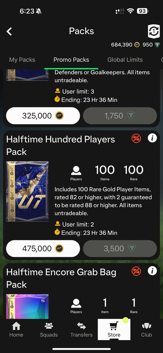 praneet94singh's tweet photo. @FUT24News @UtOrdinaryus Hey i opened a halftime pack and only got 50 players. Is there something wrong or am i suppose to get 50 players only https://t.co/gnu2TvU1lL