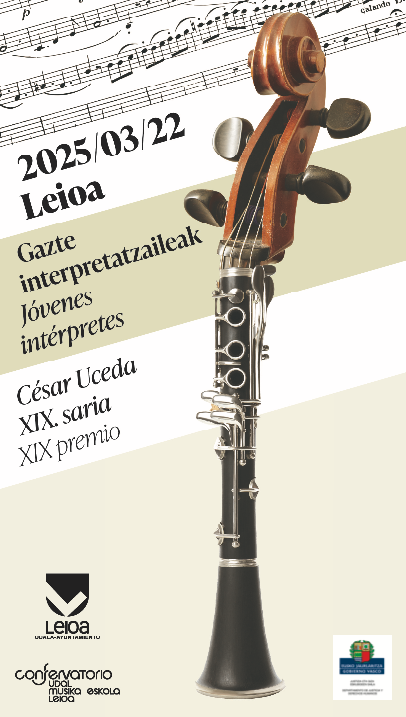premiocesaruced's tweet photo. 🎶 ��Atención jóvenes músicos! 🎶 Se abre el plazo para inscribirse en el XIX #PremioCésarUceda  Leioa Jóvenes Intérpretes. Pueden participar menores de 20 años (25 para canto solista). Inscripciones hasta el 15 de feb. 🎤🎻 #MúsicaJoven #concursomusica https://t.co/LC4XYU5FK1