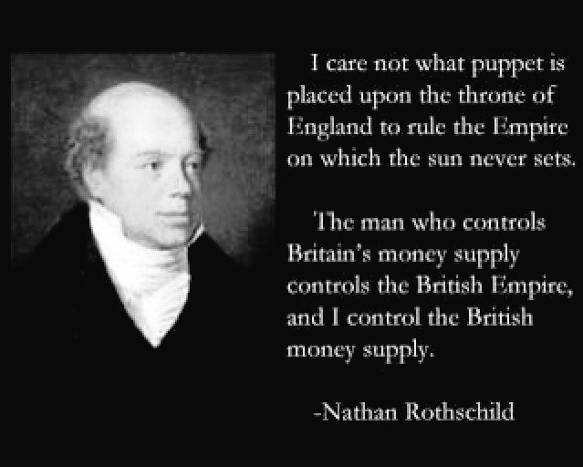 ZabAkbar's tweet photo. BANKSTERS AND WARMONGERS

For centuries, wars have been driven by profits rather than principles. One prominent example is the Rothschild family, who became synonymous with war profiteering. Since the Napoleonic Wars (1803–1815), they have funded both sides of conflicts, ensuring profits no matter the victor.

During Napoleon’s campaign against Wellington in 1815, the Rothschilds played both sides. Jacob Rothschild in Paris financed Napoleon, while Nathan Rothschild in London backed Wellington. When they realized Britain’s victory would yield greater returns—thanks to its indebtedness to the Rothschilds—Jacob cut Napoleon’s funding. Knowing Britain was on the path to victory, Nathan manipulated the bond market. He sold British bonds in bulk, creating panic among other traders, who followed suit. When bond prices crashed, Nathan quietly bought them back at a fraction of their value. Once Britain’s victory was announced, bond prices soared, and Nathan made a massive profit.

This strategy of controlling economies and creating crises for profit became the Rothschild family’s hallmark. They discovered that lending to governments and royalty was far more lucrative than loaning to individuals. Secured by national taxes, these massive loans provided unparalleled control over nations. By the late 18th century, Mayer Amschel Rothschild declared, “Let me issue and control a nation’s money, and I care not who writes the laws.” His descendants later controlled the Bank of England, solidifying their influence over Britain and beyond.

The Rothschild family’s tactics inspired other financial elites, including JP Morgan, John D. Rockefeller, and Paul Warburg. By 1912, these figures were drafting plans to establish central banks, consolidating power over global economies. Nathaniel Meyer Rothschild infamously remarked, “The great majority of people, unable to understand the system, will bear its burdens without complaint.”

Wars, driven by the interests of financial elites, have reshaped history. From World War I and World War II to the Vietnam War and the ongoing Middle Eastern conflicts, wars are engineered to generate immense profits for those controlling the financial systems. Even economic collapses, like the one in the last decade, are tools of these “banksters,” devaluing currencies and concentrating wealth in fewer hands.

As long as private central banks control global finances, the cycle of poverty, war, and despair will persist. 

Giorgio Spagnol
