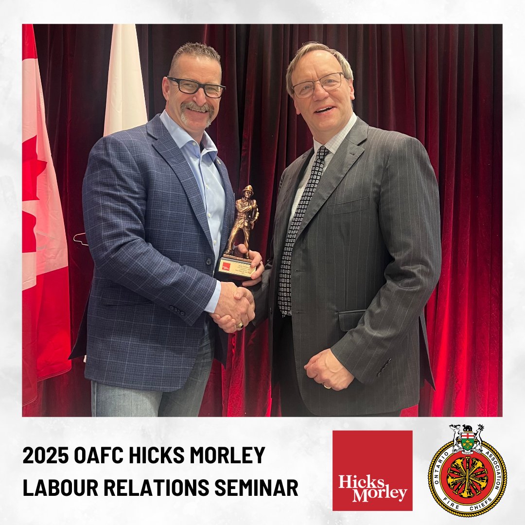Ontario Association of Fire Chiefs (OAFC) tweet media