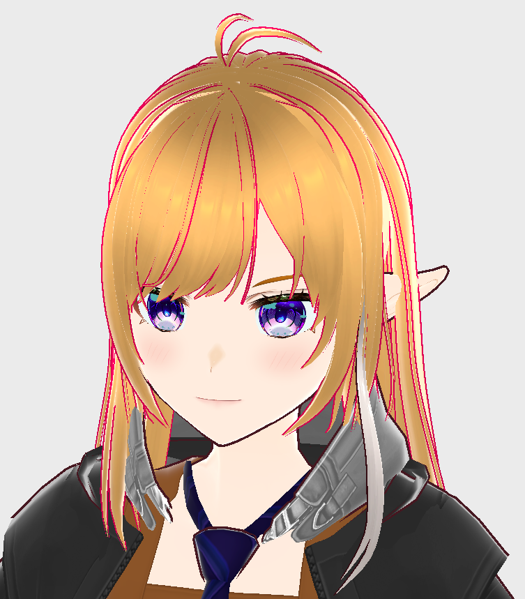 HY_DEVICE's tweet photo. 渾身の出来　　（7時間+αくらい）
すごくすごくよきよき
VROIDのプリセットに少改造でこれだけ美しくなるようになったんだなー https://t.co/ZmNttRFNzl