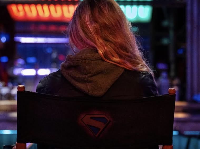 Primeira imagem dos bastidores de 
‘SUPERGIRL: WOMAN OF TOMORROW’