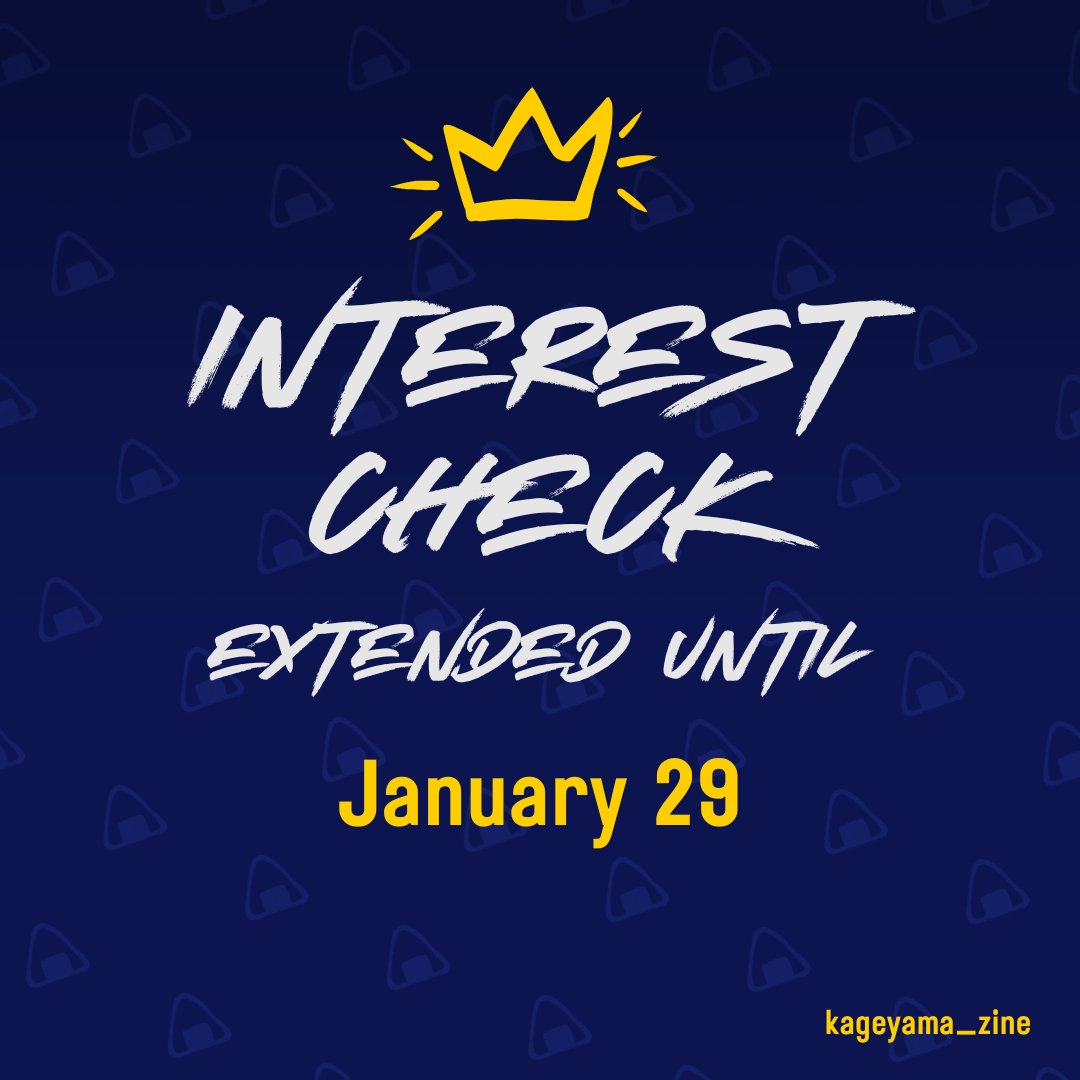 Relentless: Tobio Kageyama Zine | PRODUCTION tweet media