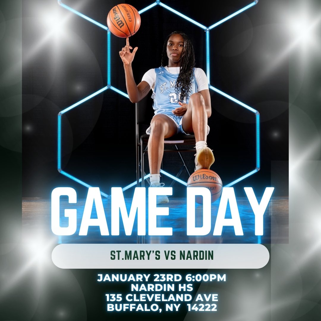 SMH_WBasketball's tweet photo. It’s GAMEEE DAYYY!!!! 

After a much needed week off - your Lancers are back in action tonight for a league game at Nardin! Will be a special day for our senior @Jada_Mushat so if you’re free come out and support! We are at Nardin at 6pm!!! https://t.co/5U6HatJAaq