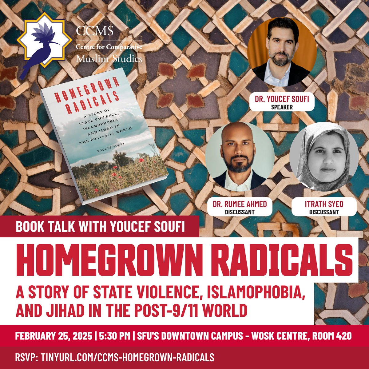 The Centre for Comparative Muslim Studies @ SFU tweet media