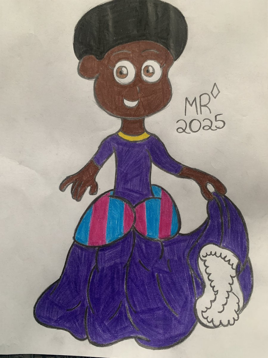 Matthew54105904's tweet photo. Now it’s time for two drawings of Mattie that I have made doing two different poses in two variations of his gowns 👑💜✨ #ArtistOnTwitter #originalcharacter #oc #myoc #princessoc #traditionalart https://t.co/MJPQdjQ3py