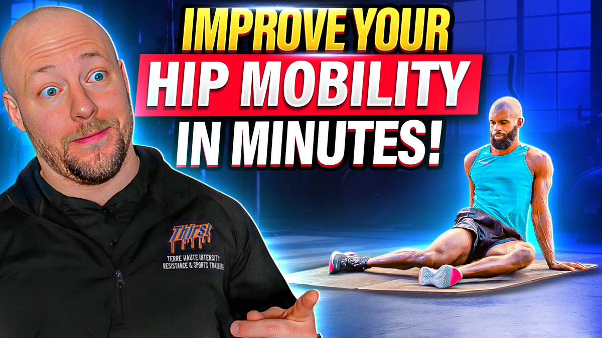 Enjoy today's video to help improve your hip mobility!

youtu.be/K5rFra56D3g