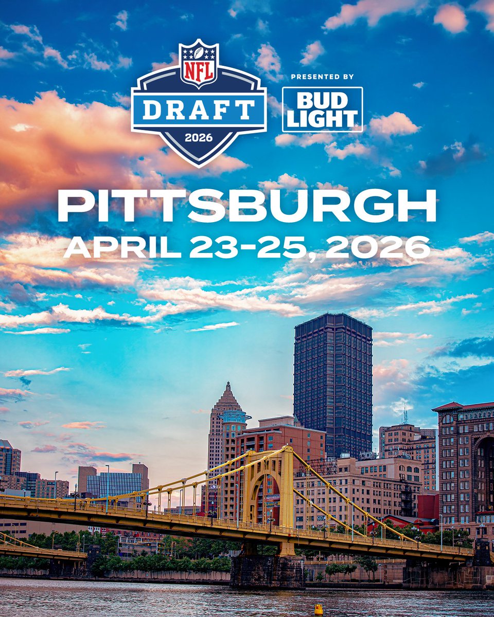 The 2026 #NFLDraft dates are set 🙌

📝: bit.ly/4hrReG3