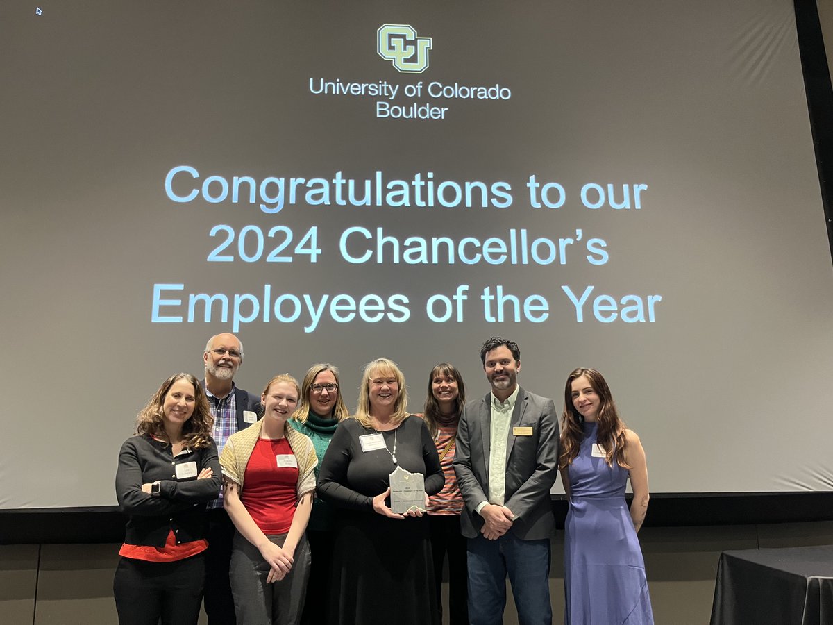 CUBoulderPACES (@cuboulderpaces) on Twitter photo The PACES team had the honor of celebrating our very own Associate Director Jeanne McDonald last night during the 2024 Employees of the Year Awards, hosted by the <a href="/CUBoulder/">CU Boulder 🦬</a> Office of the Chancellor. 🥳
<a href="/cucontinuinged/">CU Continuing Ed</a> The PACES team had the honor of celebrating our very own Associate Director Jeanne McDonald last night during the 2024 Employees of the Year Awards, hosted by the <a href="/CUBoulder/">CU Boulder 🦬</a> Office of the Chancellor. 🥳
<a href="/cucontinuinged/">CU Continuing Ed</a>