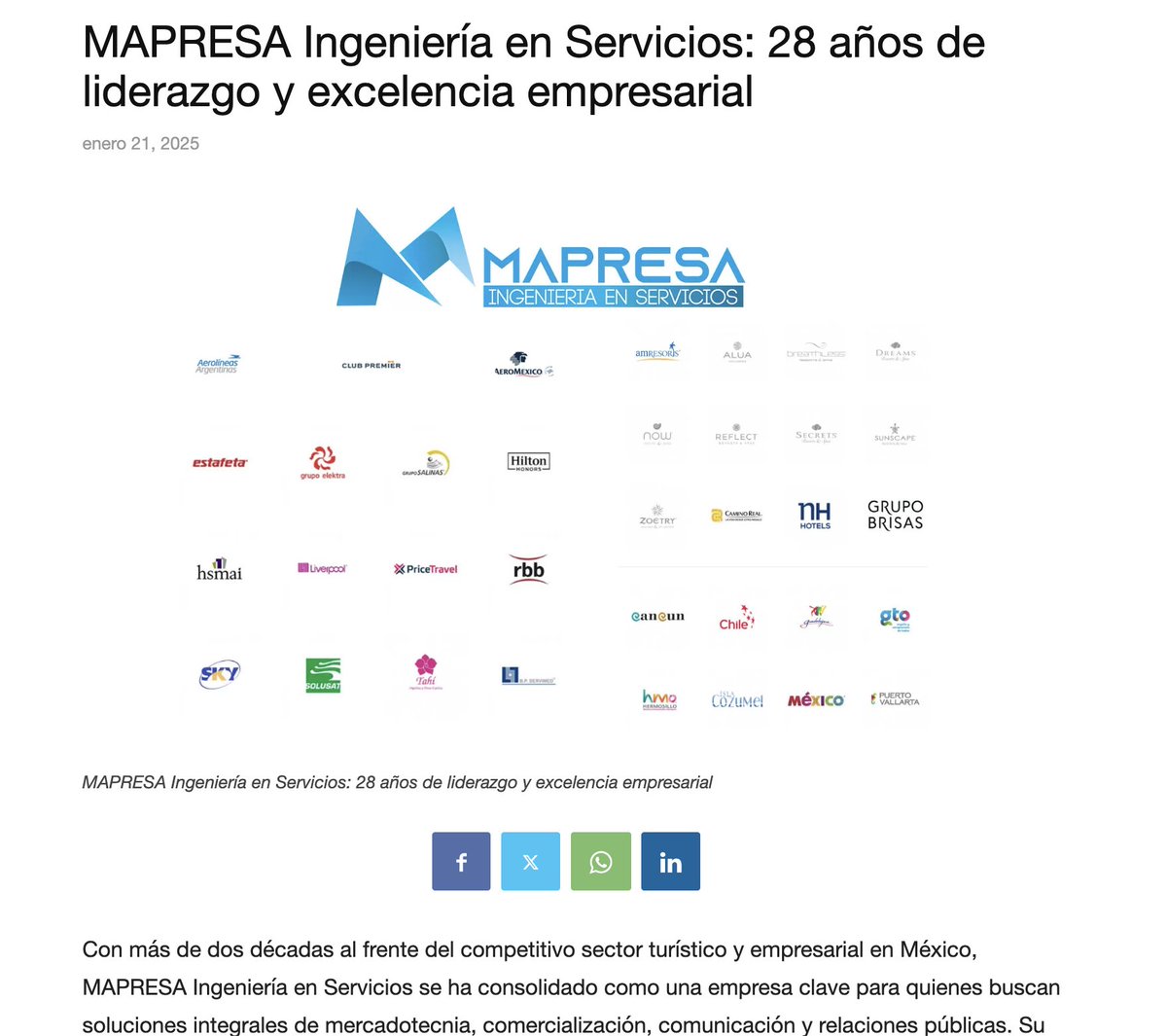 ¡Gracias @TravelxTimes por la excelente nota!

traveltimes.com.mx/2025/01/21/map…