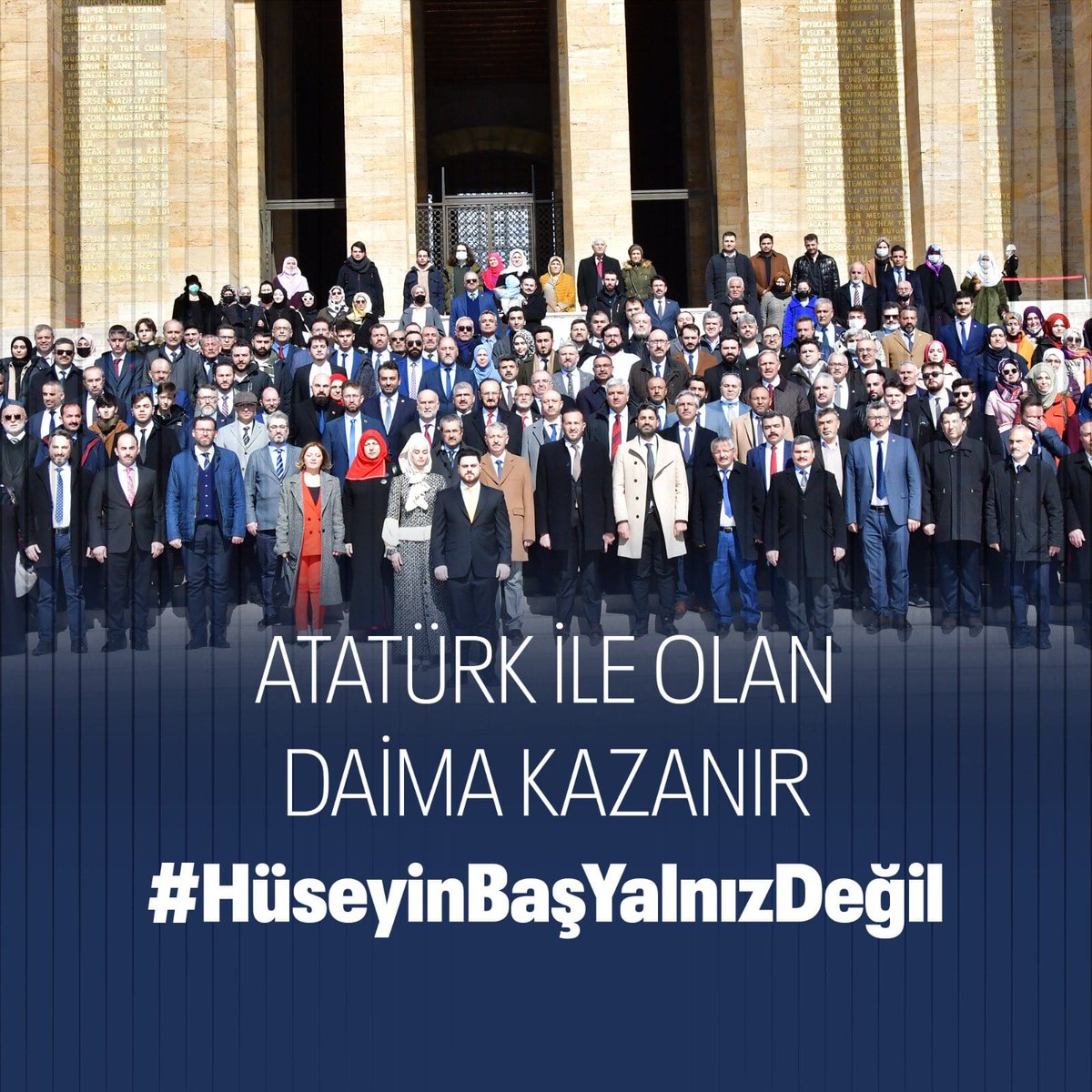 #HüseyinBaş
Atasını seveni bizde severiz