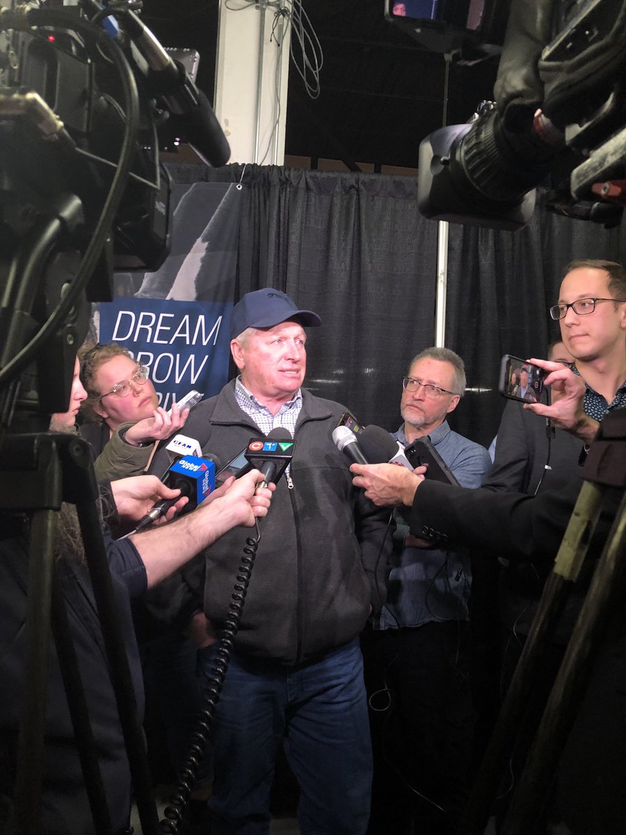 Agriculture in our province lost a giant this week. 

Bill Campbell was the very definition of a happy warrior, bringing earnestness and authenticity with him everywhere he went. 

#mbag