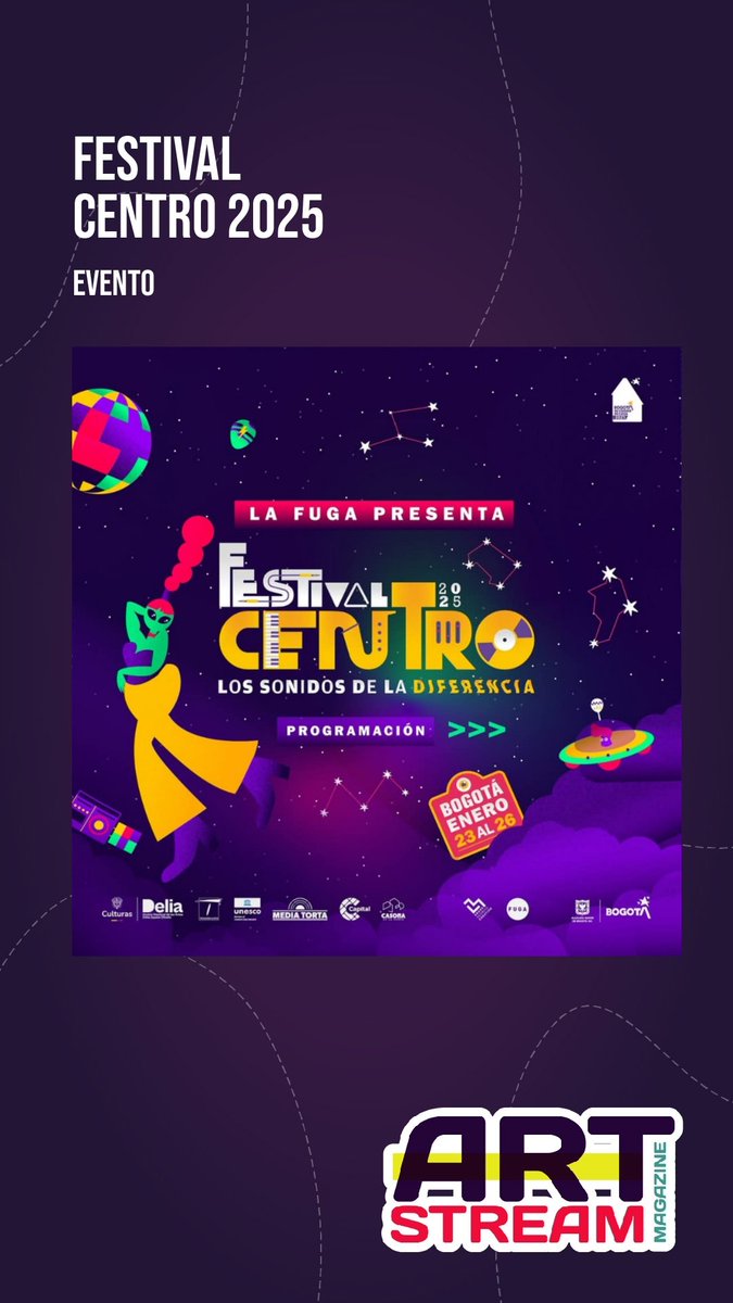 Inicia el <a href="/FestivalCentro/">FestivalCentro</a> en Bogotá, aquí algunos detalles 👉🏻 artstmagazine.com/el-ano-inicia-…