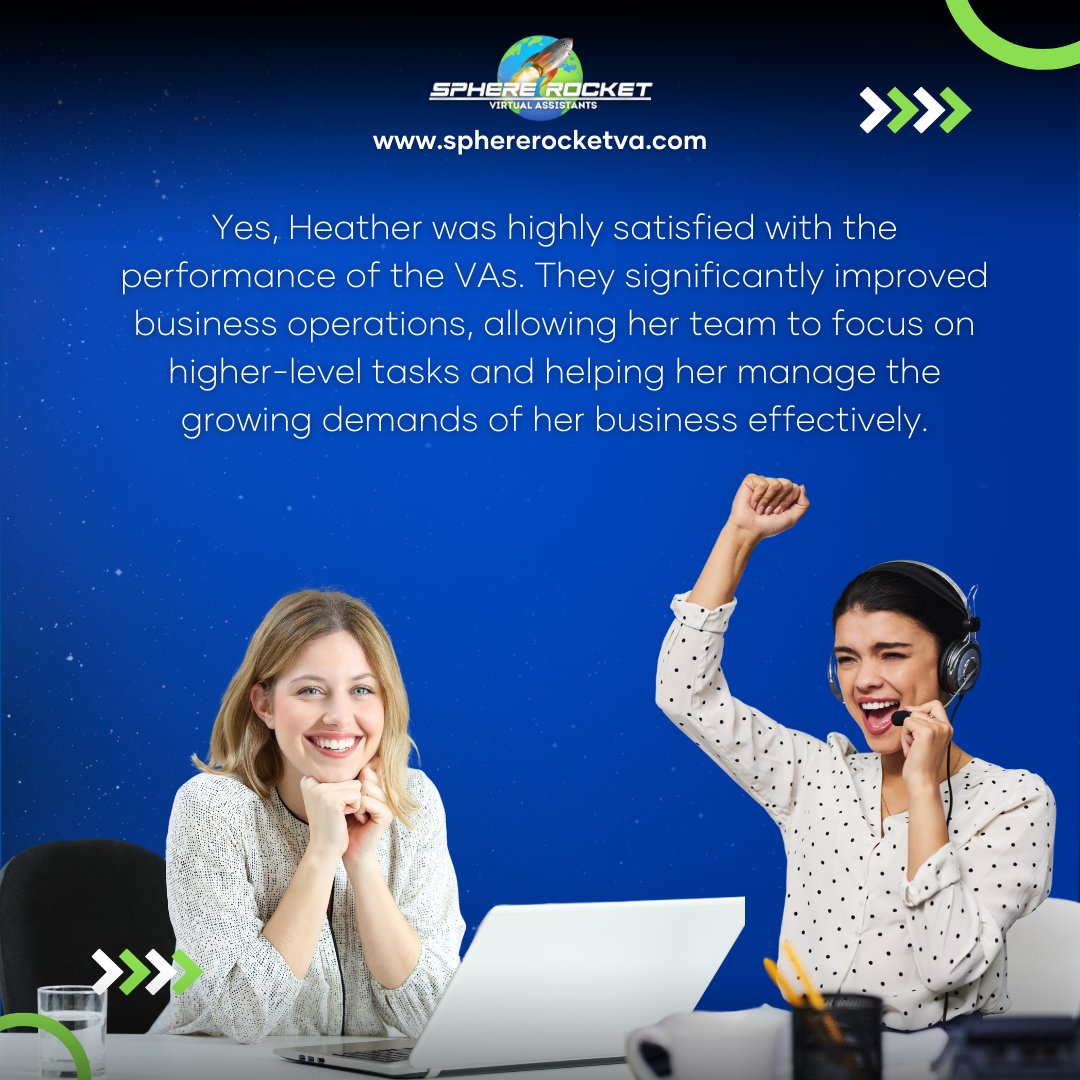Sphererocketva's tweet photo. Heather M., a realtor, transformed her business with Sphere Rocket VAs. From admin to lead gen, her VAs handle it all—giving her time to focus on closing deals. Her business? Thriving. Stress? Gone. Ready to grow? Visit https://t.co/ME45OAkTF1! 🚀 #VirtualAssistants #SuccessStory https://t.co/M6t3Bh1Tct
