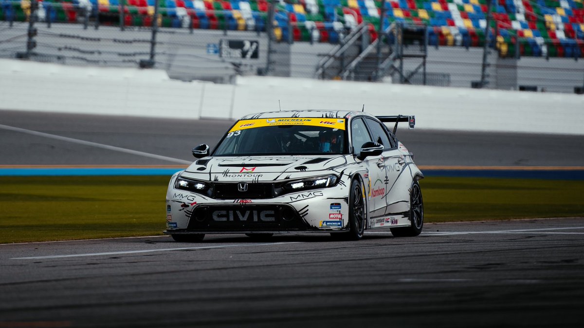🇺🇸 <a href="/MTLMtrsprtGrp/">Montreal Motorsport Group</a>’s LP Montour qualifies P3 in TCR for the #IMPC opener at Daytona with KMW/TMR’s William Tally P5 and Steve Eich P10 for HART.