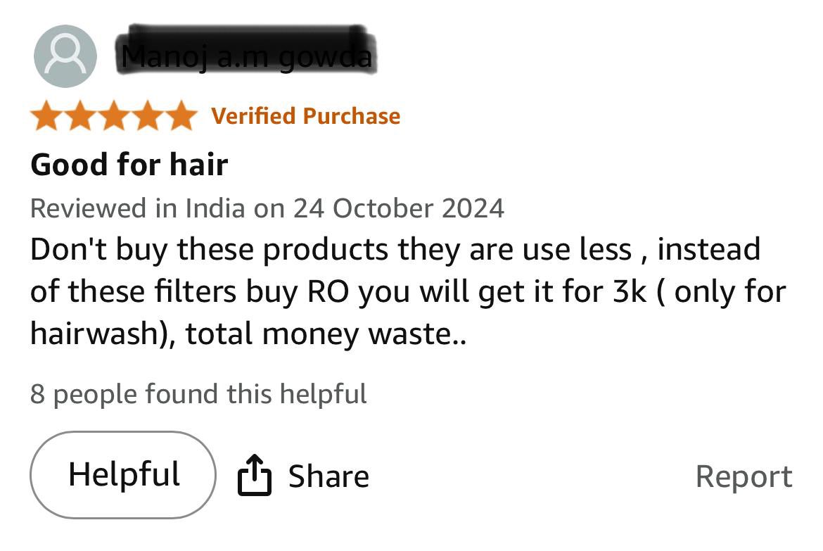 sgvegad's tweet photo. Amazon reviews be like: 5-star rating, but the review says “useless product, total waste of money.” This is how ratings get manipulated. Trust lost, buyers cheated. #AmazonIndia #FakeReviews  #Amazon #ConsumerRights #TimesOfIndia https://t.co/XiJguUnMfl