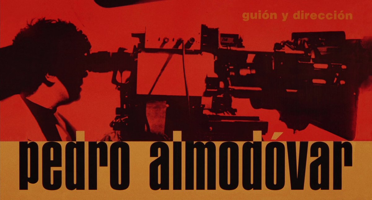 TheCinesthetic's tweet photo. A film by Pedro Almodóvar. https://t.co/sSMGkvV3ld