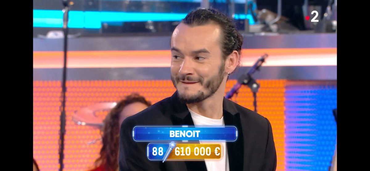 tangoo70's tweet photo. Le meilleur reste #Maestro !
Benoît a 88 victoires et 610 000€ dans sa cagnotte !
👏🎊👏
La suite de #NOPLP demain soir sur #France2 avec @Nagui et #Zikos https://t.co/DW6Snq24Ob