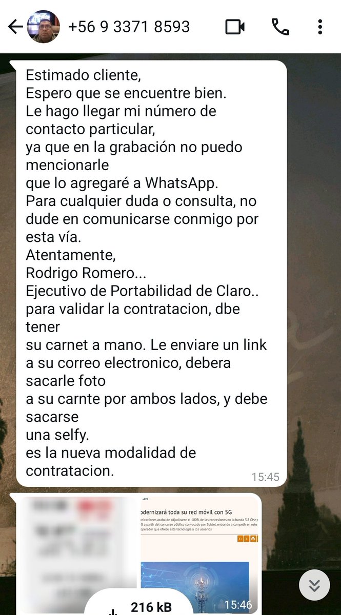 danielabrvm's tweet photo. Me huele a estafa 🤔

#claro @clarochile_cl #laserena #coquimbo https://t.co/dwKTCW2mSN