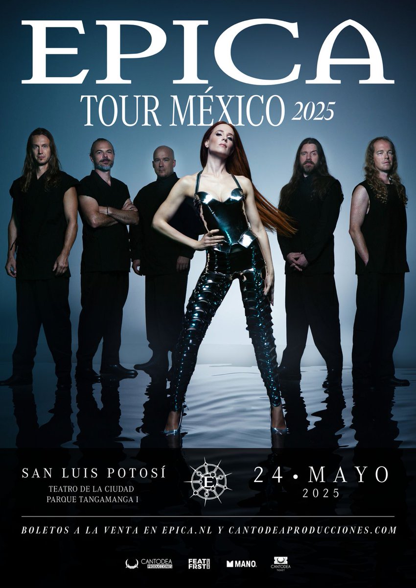 slp_noticieros's tweet photo. 👀🎤 I EPICA REGRESA A SAN LUIS POTOSÍ CON UN SHOW ÚNICO
¡Una noche inolvidable para los fans del Metal Sinfónico!
#EpicaEnSLP #SanLuisMetal #MetalSinfonico #EpicaLive #RockEnSLP #ConciertoUnico #NocheInolvidable #FansDeEpica #MetalerosUnidos #SLPRocks https://t.co/gQtqjPKAVr