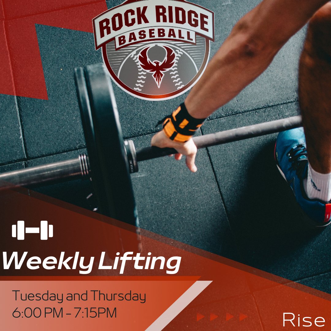 rockridgephx's tweet photo. Continuing our weekly lifts! 6 PM on Tuesday and Thursday. Come out if you can!
#phoenixstrong #rise https://t.co/D1AzFJ1vza