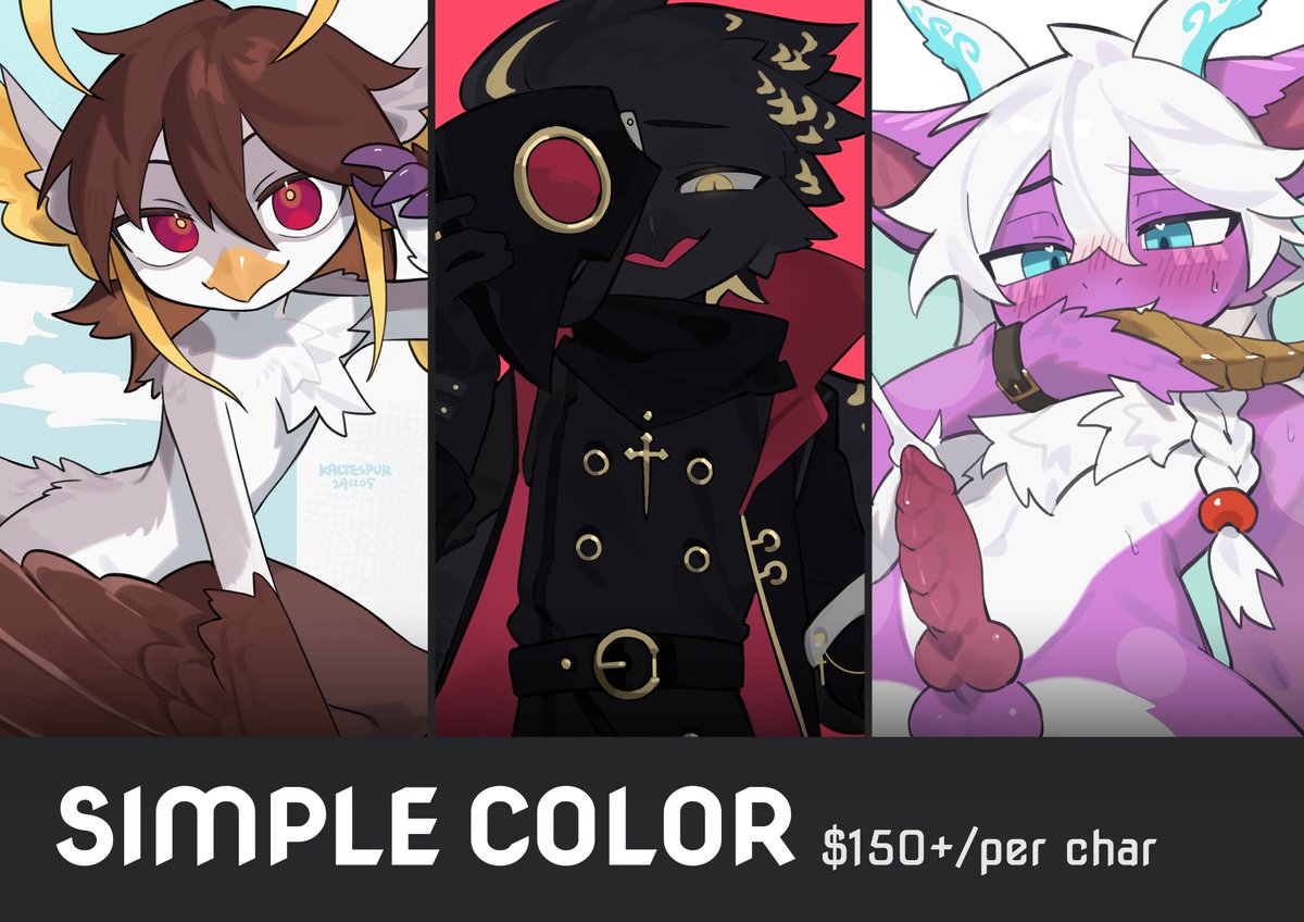 KSP200439's tweet image. +Commissions opening+
Any questionsIf or want other type of commissions➡️PM or Email
(Send here: kalteSP524@gmail.com)
(Com sheet update)