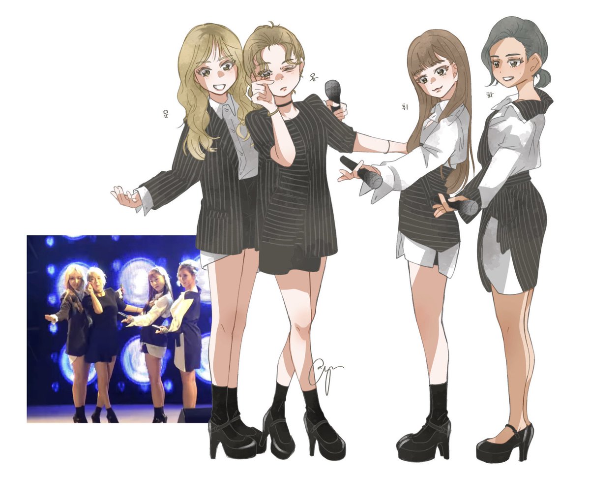 nkgw1330's tweet photo. #mamamoofanart 🐰🐹🐶🦁 https://t.co/7SHJxNffam