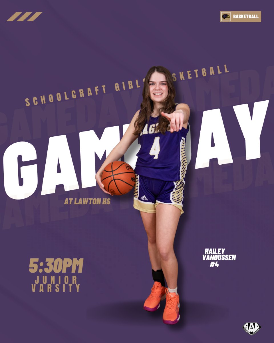 🚨It’s GAMEDAY!! 🚨
Our JV teams face off against the Blue Devils of Lawton in an away match up. Our lady eagles will tip off at 5:30PM and the boys will follow at 7:00pm. We can't wait to see you there! #eaglepride #gameday 🔥⁠🦅
