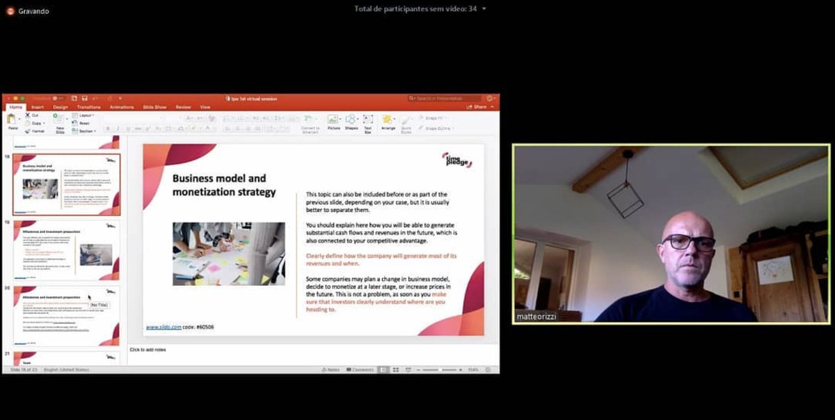 Timepledgeorg's tweet image. This was the first #VirtualSession from #TPO and it was a super insightful with @matteorizzi!

#GoingVirtual #Timepledge #TimepledgeOrg