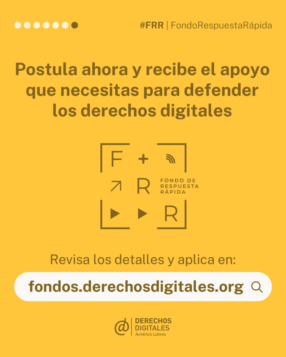 Derechos Digitales tweet media