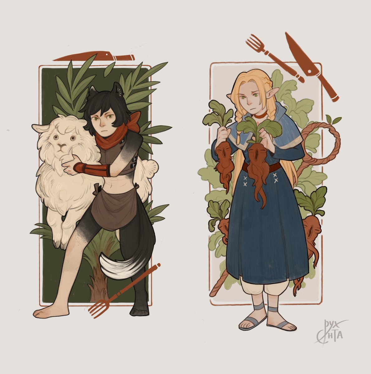 #dungeonmeshi 

part two!