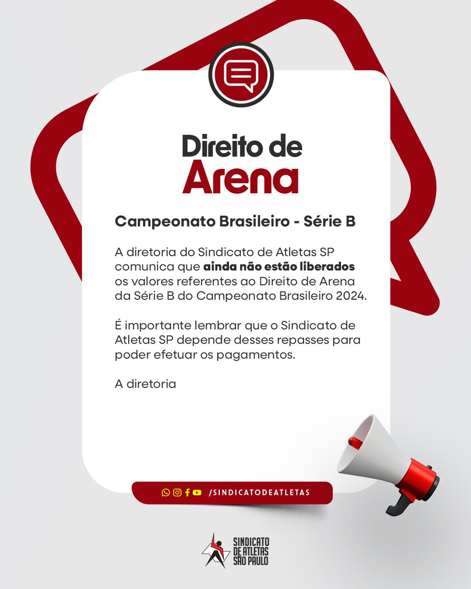 Sindicato de Atletas tweet media