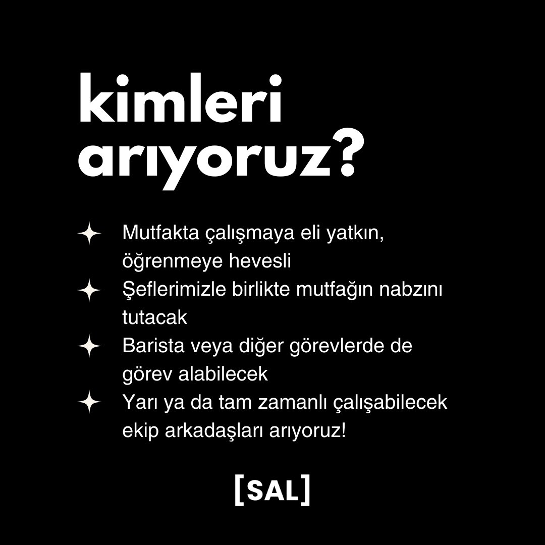 eminakdemr's tweet photo. İkinci dönem açılışını yapacağımız İTÜ’lünün yeni mekanı mekanSAL’da bizimle işin mutfağında olacak isimleri arıyoruz. Bir dm uzağınızdayız🤠 https://t.co/EgXJIFcUzY