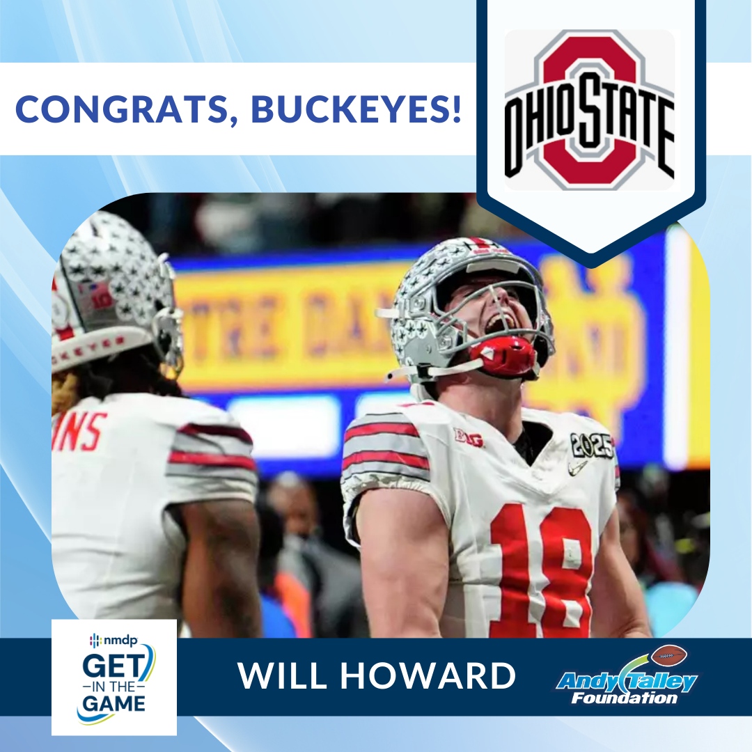 TalleyBoneMarro's tweet photo. Congratulations to our 2022 Maxwell Football Club #GetintheGame Impact Award winner @WHoward_ for leading @OhioStateFootball to the National Championship! Will is a hero on and off the field! Also, shoutout to @UCLAChipKelly, a former GITG coach! 
@Maxwellfootball #andytalley https://t.co/x9ZQIILseW