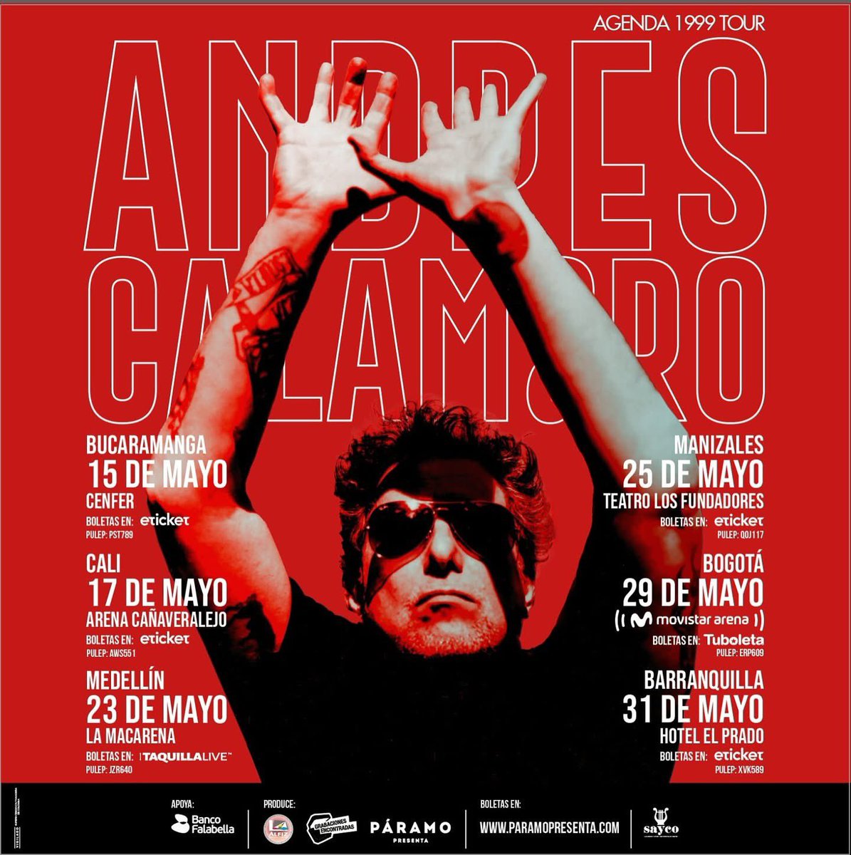 Preparados Colombia para los conciertos 2025 del salmón 🖤🦑 #calamarofrases #calamaro #andrescalamaro #music #quote #frases #rock #fan #argentina #like #rock #colombia #concert
