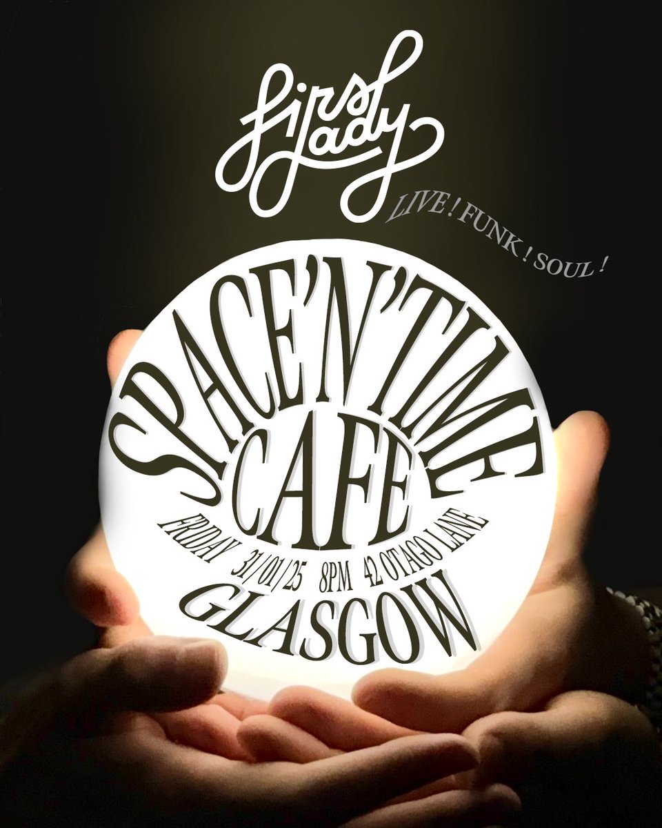 2025 is well underway, our next show is at Space’n’Time in Glasgow’s West End. 31/01/25