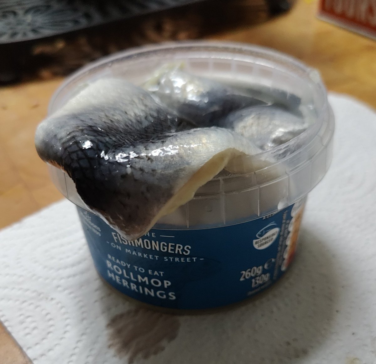 britgermanbloke's tweet photo. Food of the (Norse) gods. The pull of the ancestors is strong today. 😂 #lunch #rollmops https://t.co/VhlE67hf2I