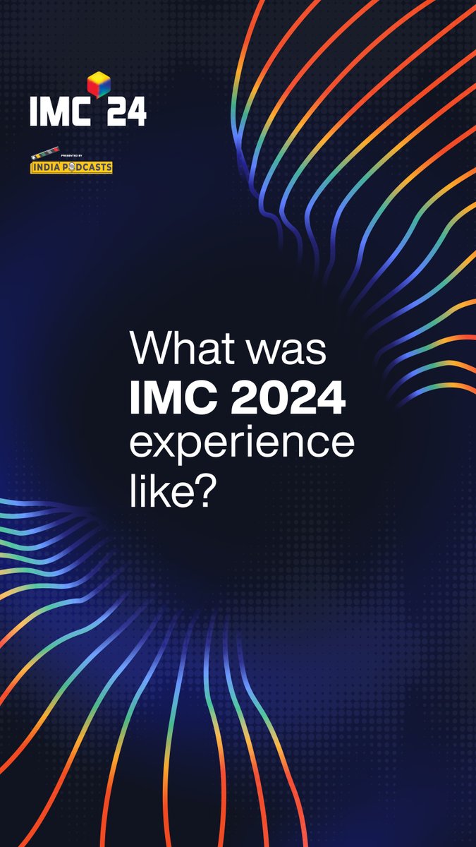 exploreIMC's tweet image. #IMC2024 brought together the best minds in tech, telecom &amp;amp; governance 

Hear from leaders at @Olacabs , @awscloud , @ConnectCOAI , @MediaTekIndia  &amp;amp; @nokia  Networks on key takeaways, game-changing insights &amp;amp; what made this edition unique!

🎙️ Exclusive @IndiaPodcasts ! Stay…